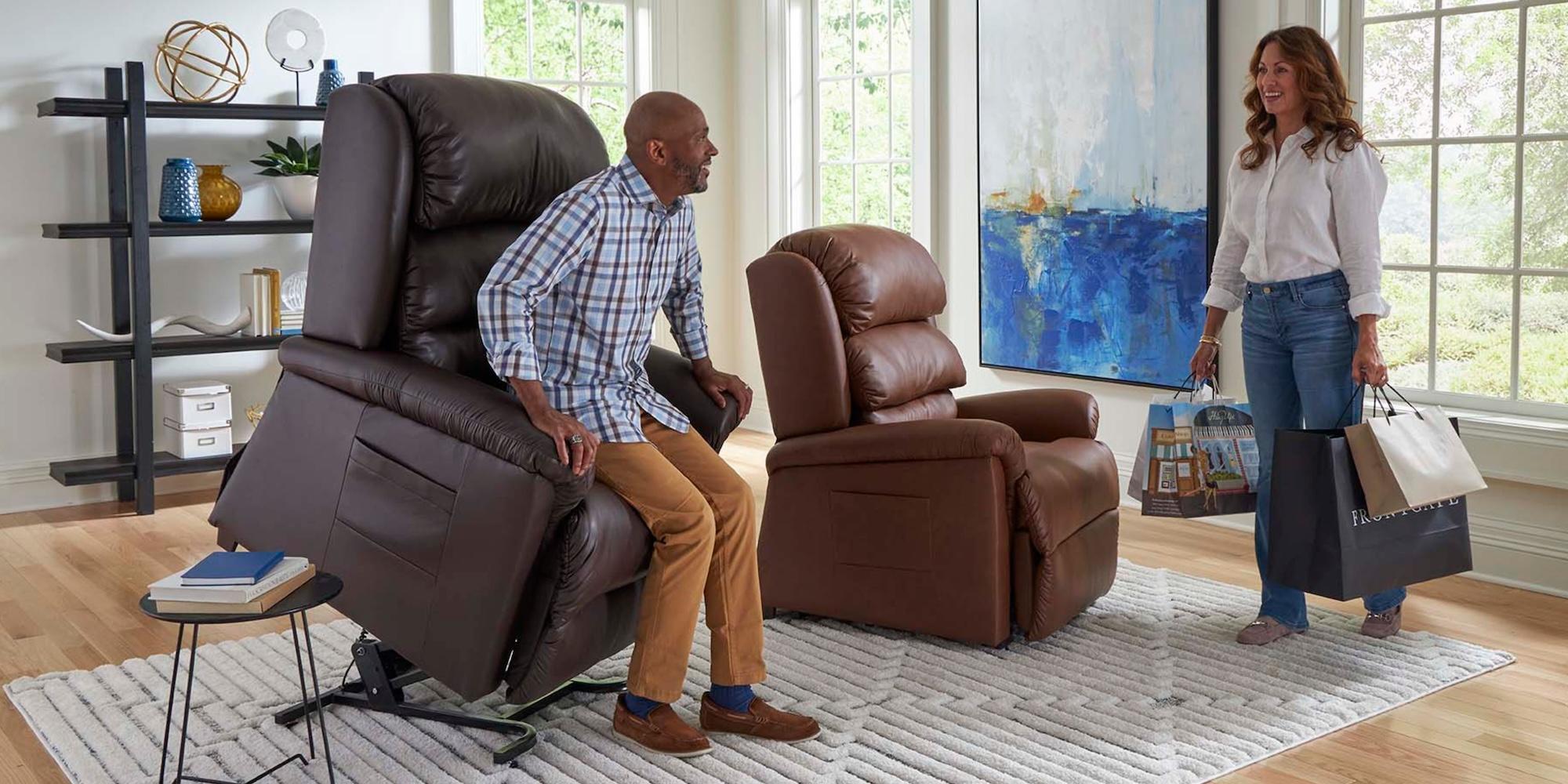 riverside lift chair recliner by golden technology:  relaxer, twilight, cloud and maxicomfort